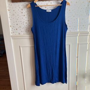 Calvin Klein Royal Blue Scoop Neck Tank Dress